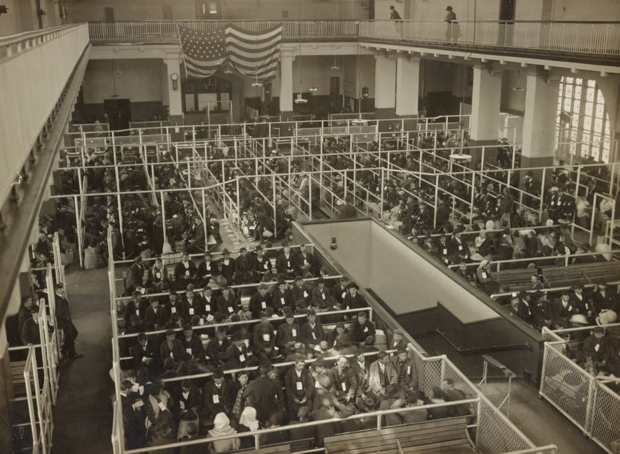 The Great Hall (Registry Room) at Ellis Island
