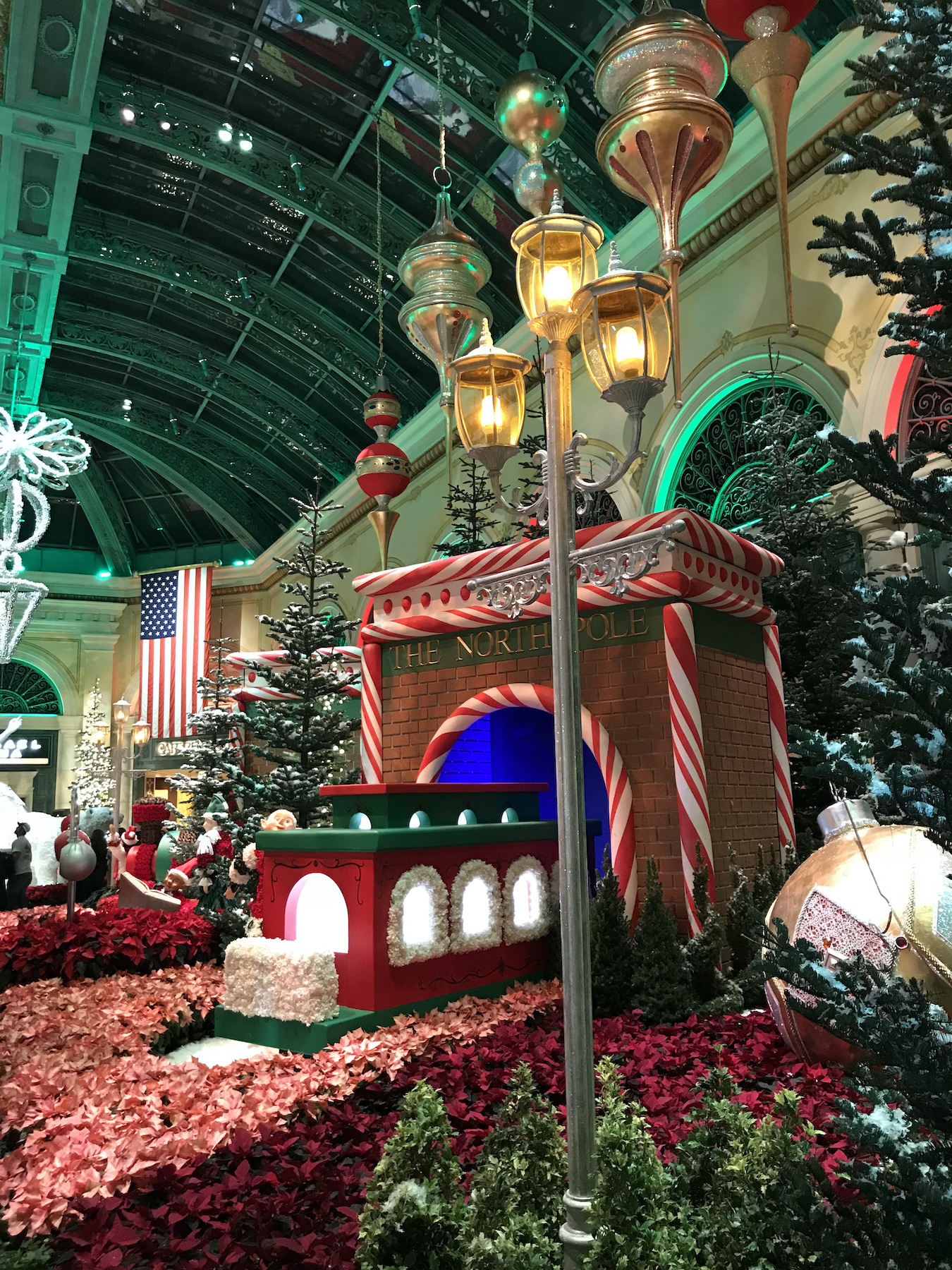 The North Pole at The Bellagio Conservatory