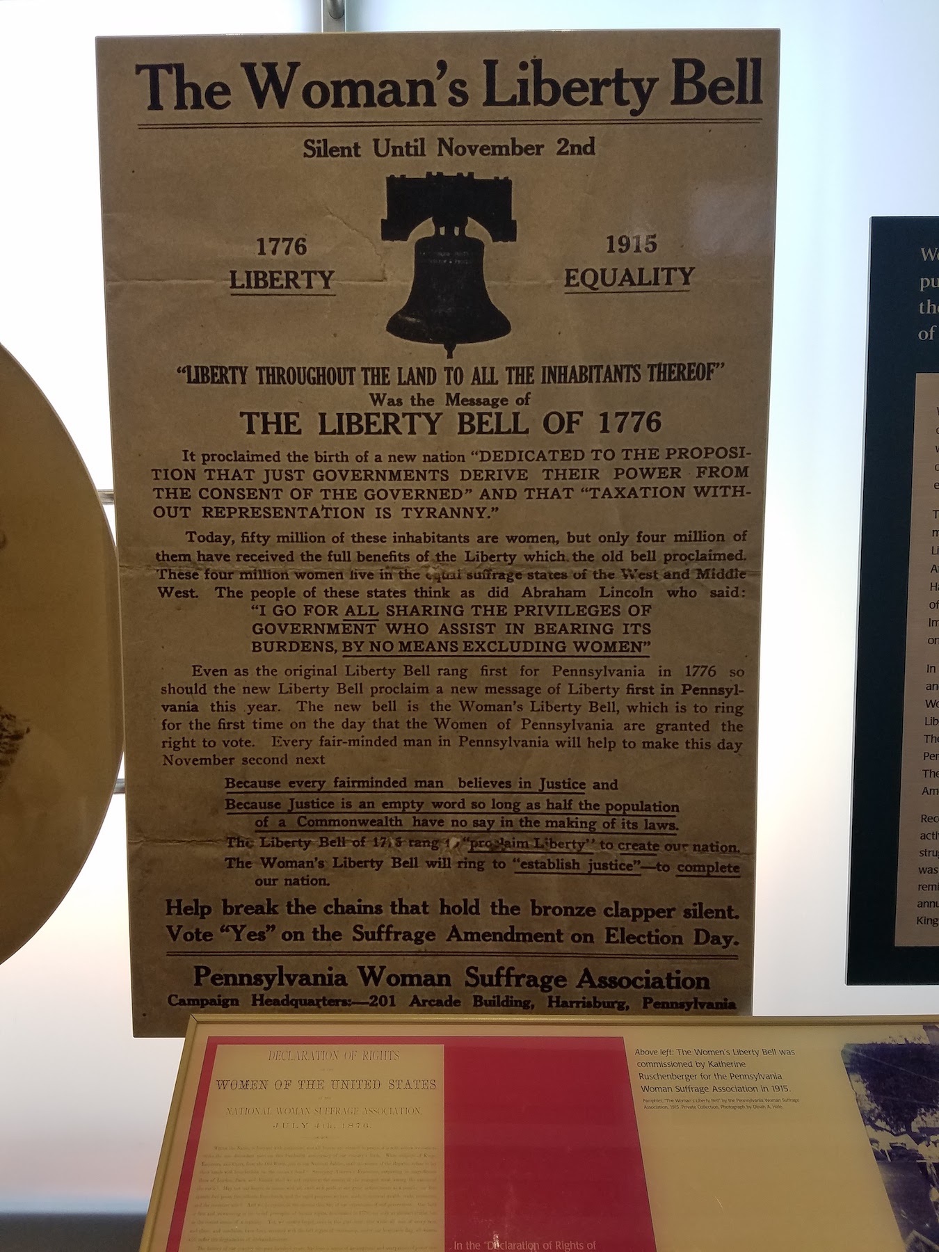 The Womens Liberty Bell The Womens Liberty Bell