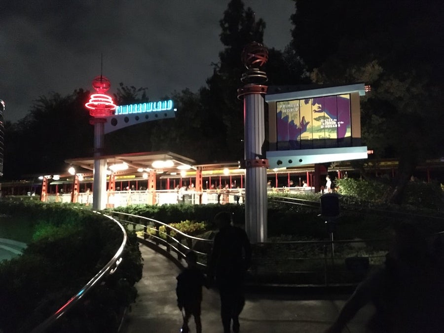Disneyland Railroad Tomorrowland Station Disneyland Railroad Tomorrowland Station