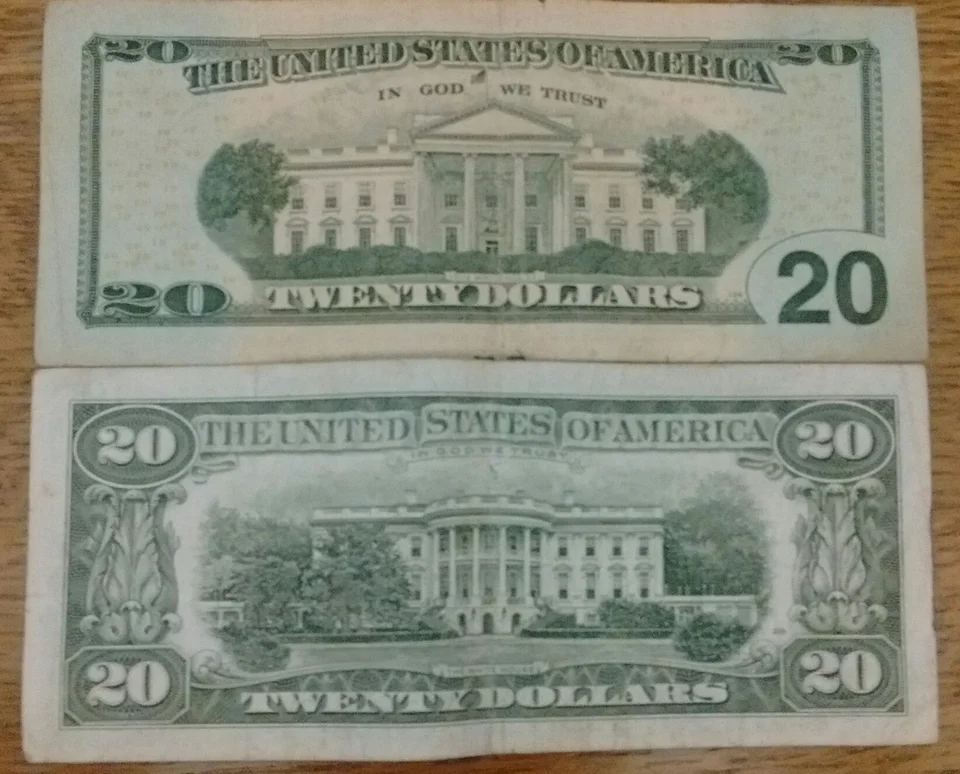 White House on the Twenty Dollar Bill