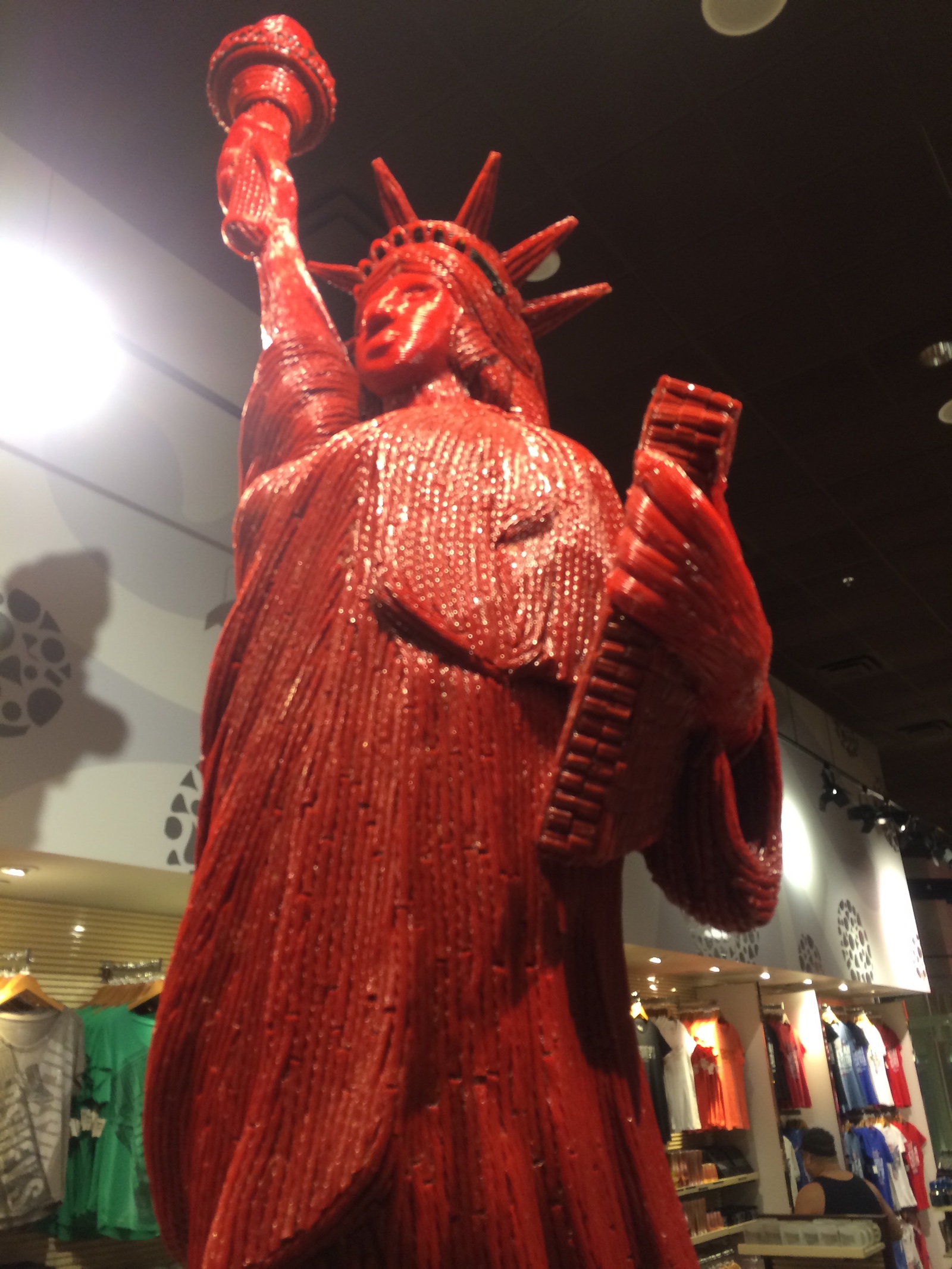 Twizzlers Statue of Liberty