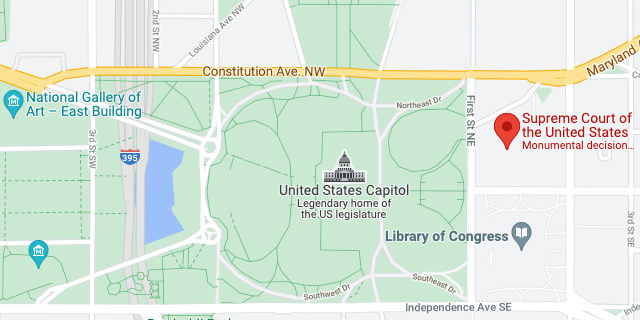 US Supreme Court on Google Satellite