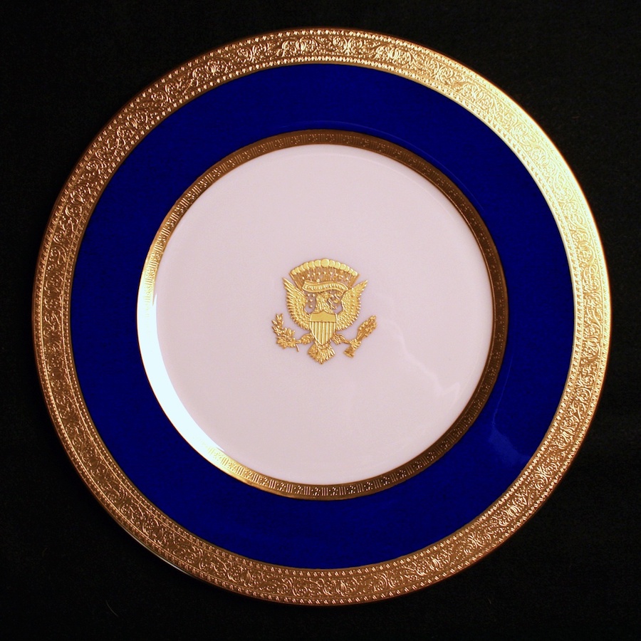 Woodrow Wilson 1918 State Service Plate