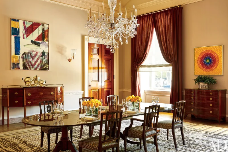 White House Family Dining Room