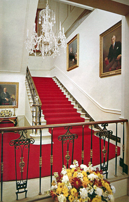 White House Grand Staircase White House Grand Staircase