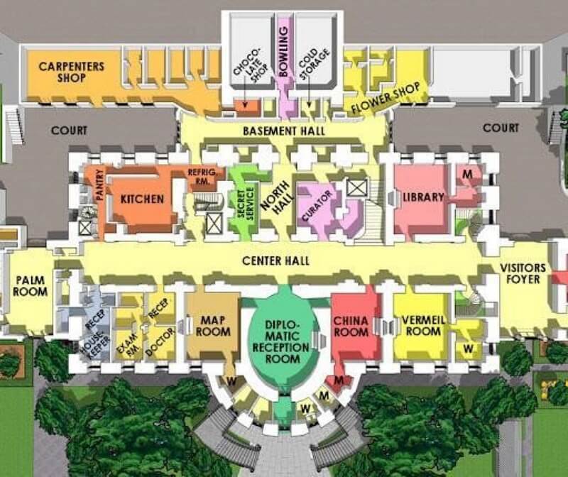 White House Ground Floor White House Ground Floor