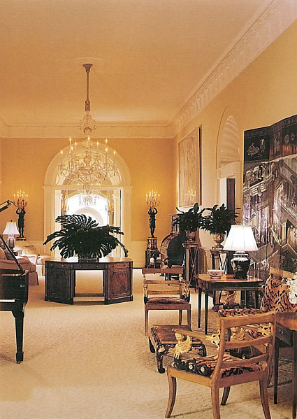 White House Second Floor Center Hall White House Second Floor Center Hall