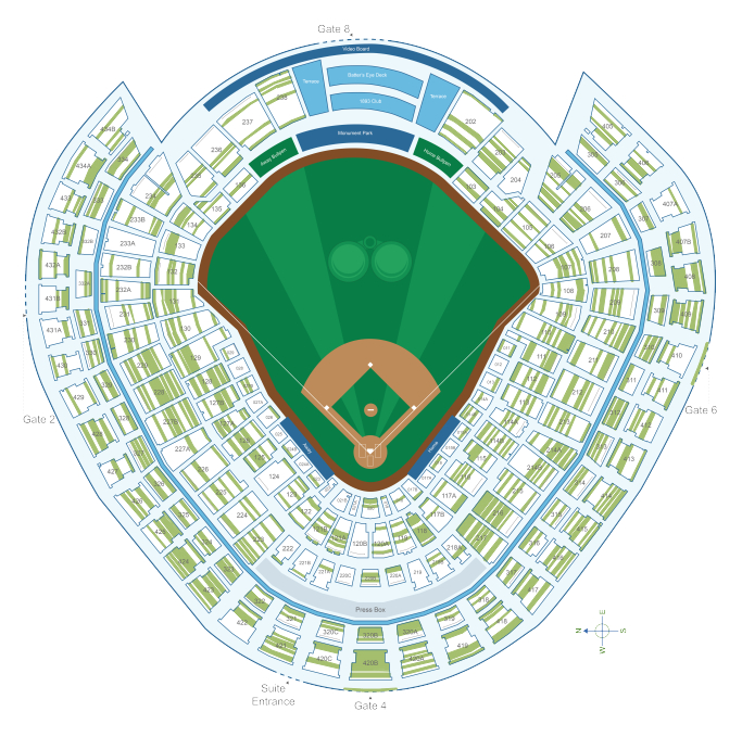 yankee stadium seating chart
