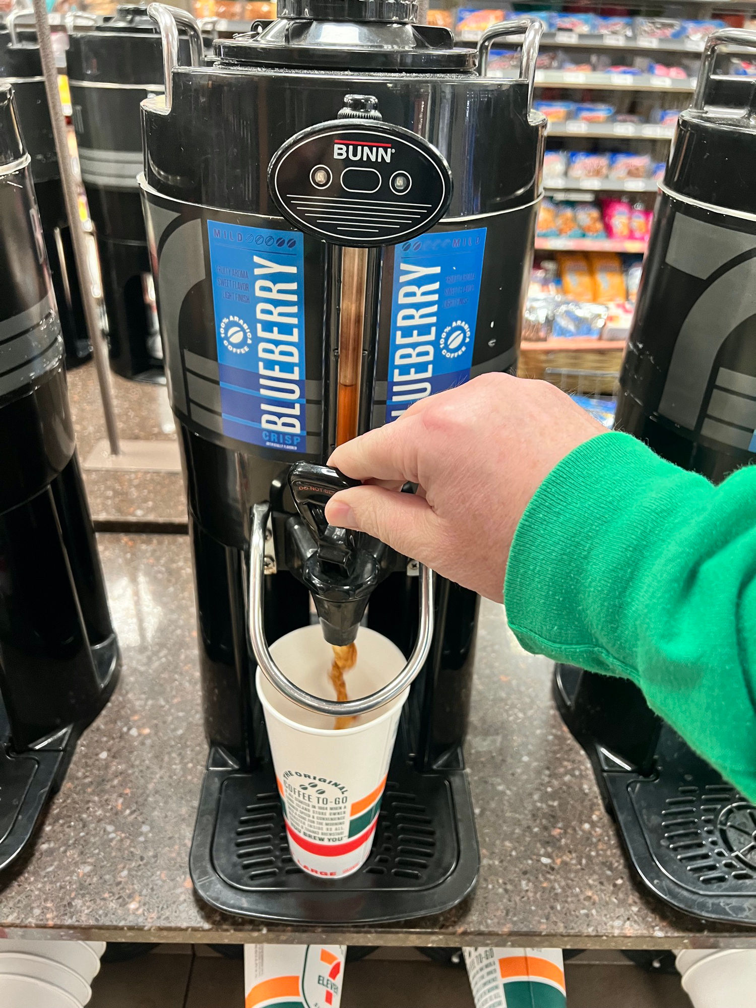 7-Eleven Blueberry Coffee