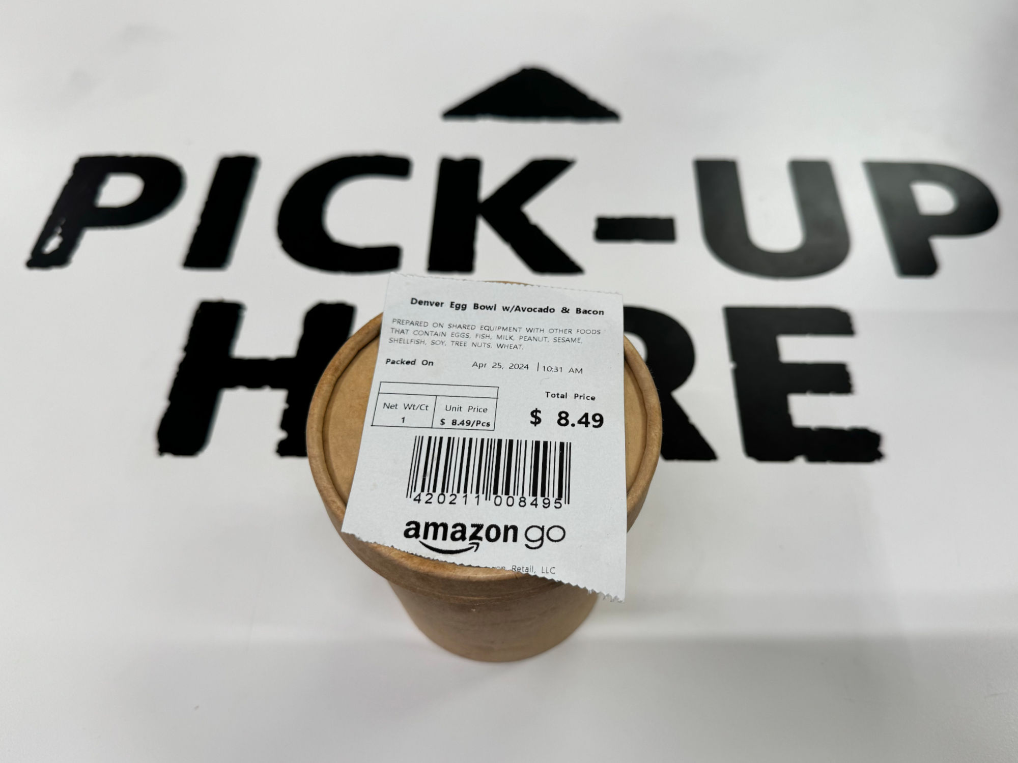 Amazon Go Pick Up Here