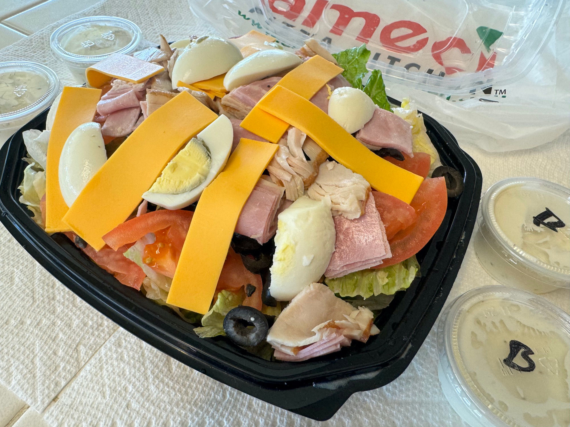 Ameci Pizza Chef Salad