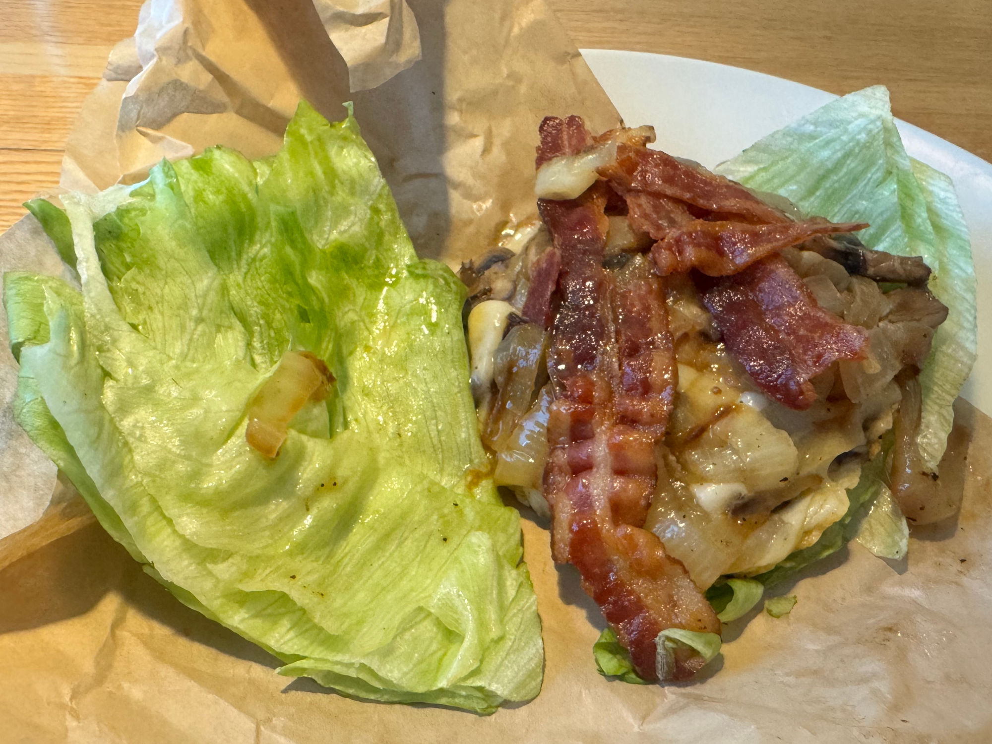 Mushroom Swiss Burger Applebee's Keto Mushroom Swiss Burger