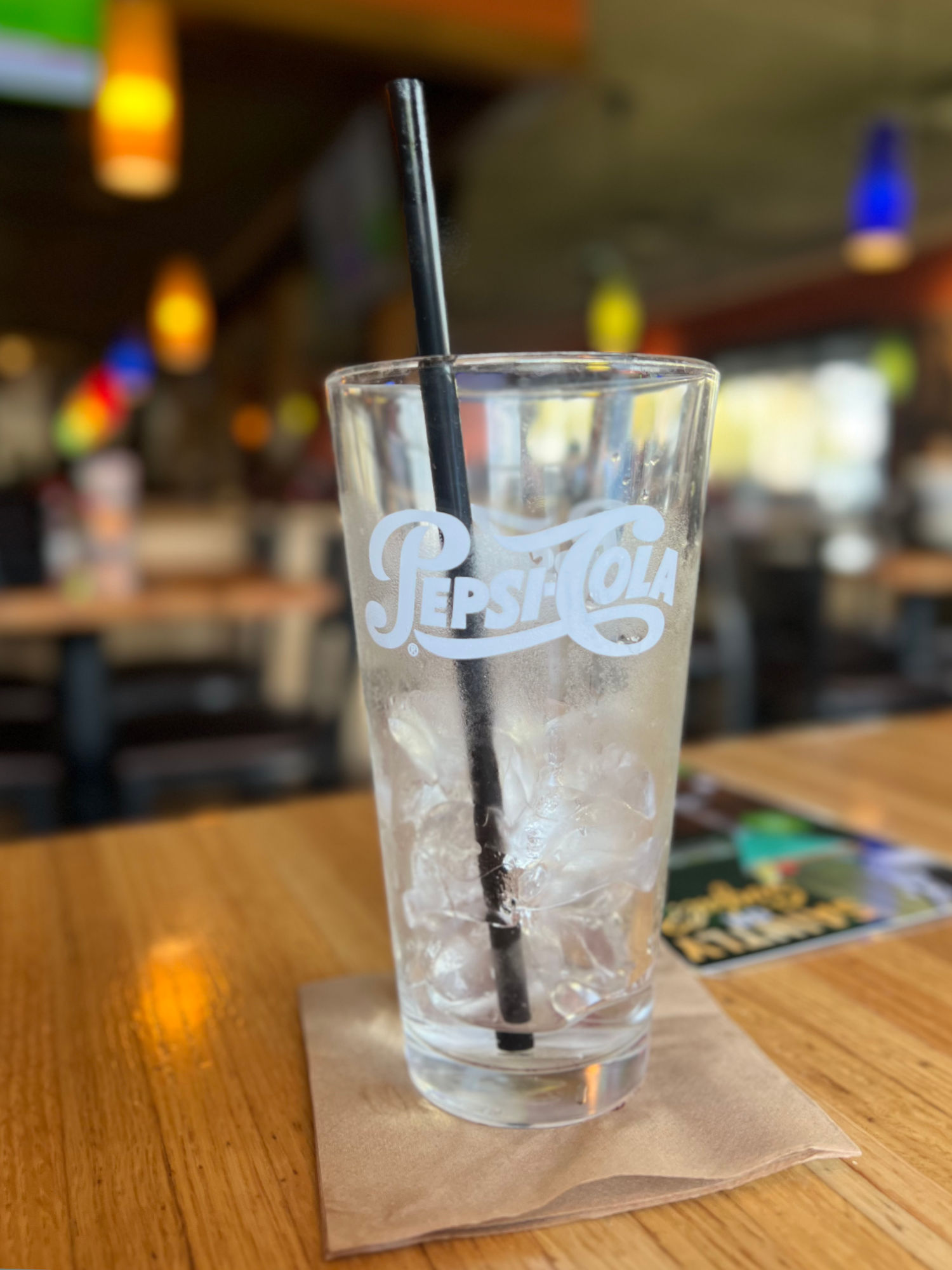 Water Glass Applebee's Water Glass
