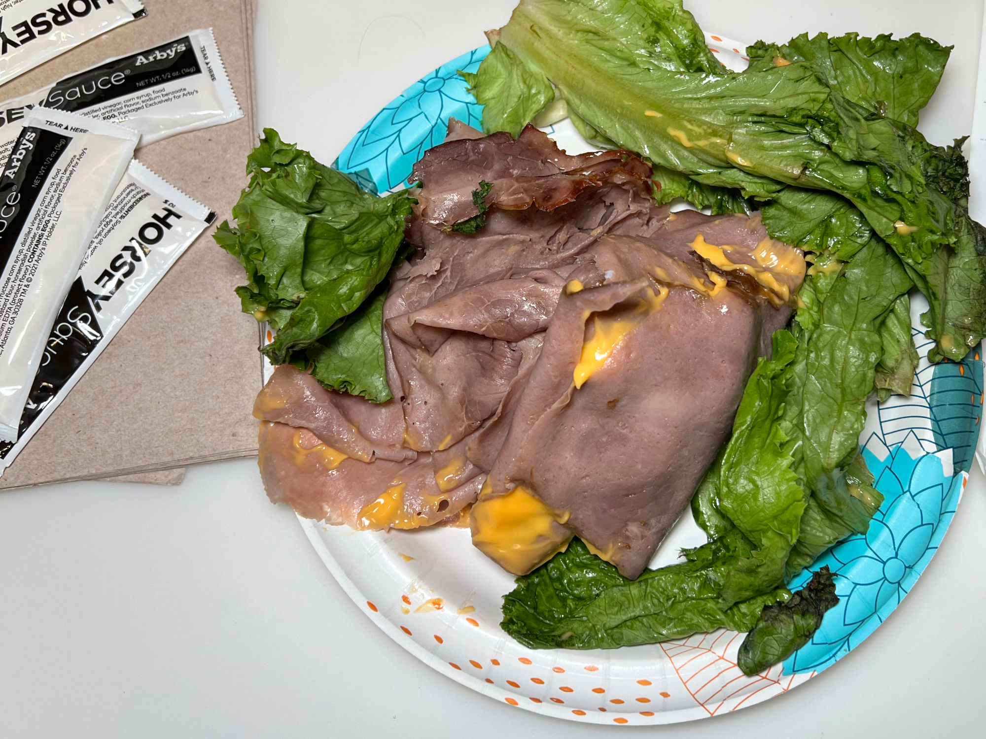 Arby's Keto Half Pound Beef & Cheddar