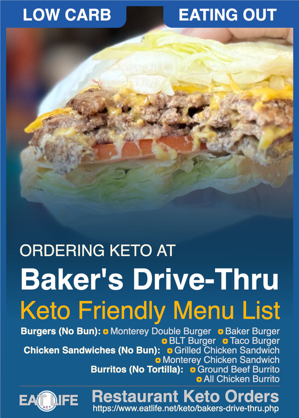 Keto at Baker's Drive-Thru