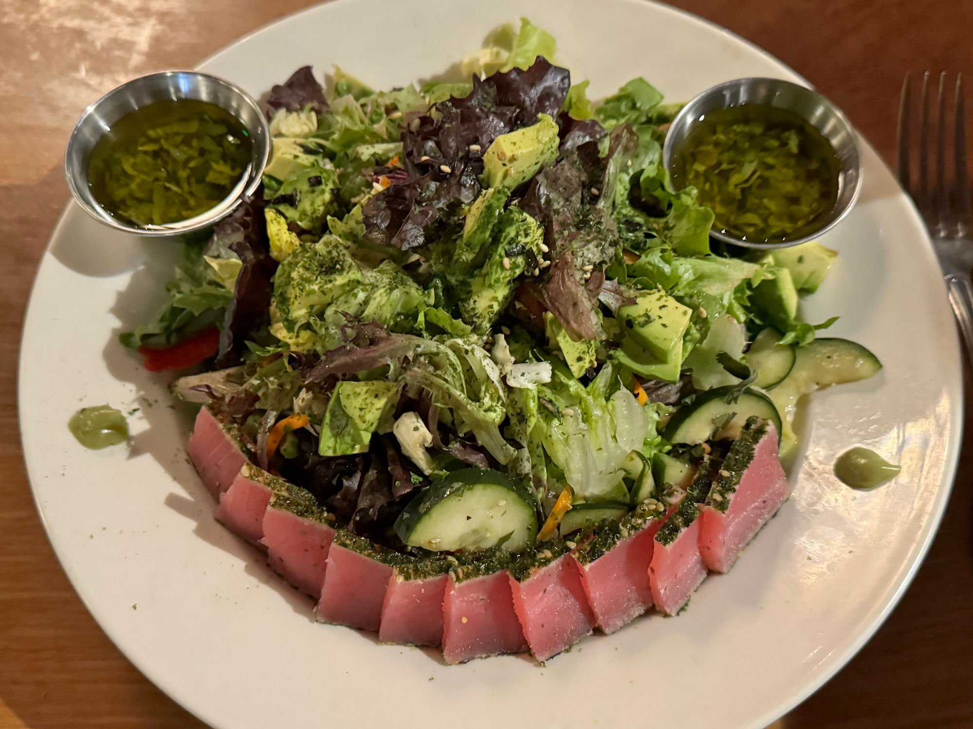 Seared Ahi Salad BJ's Seared Ahi Salad