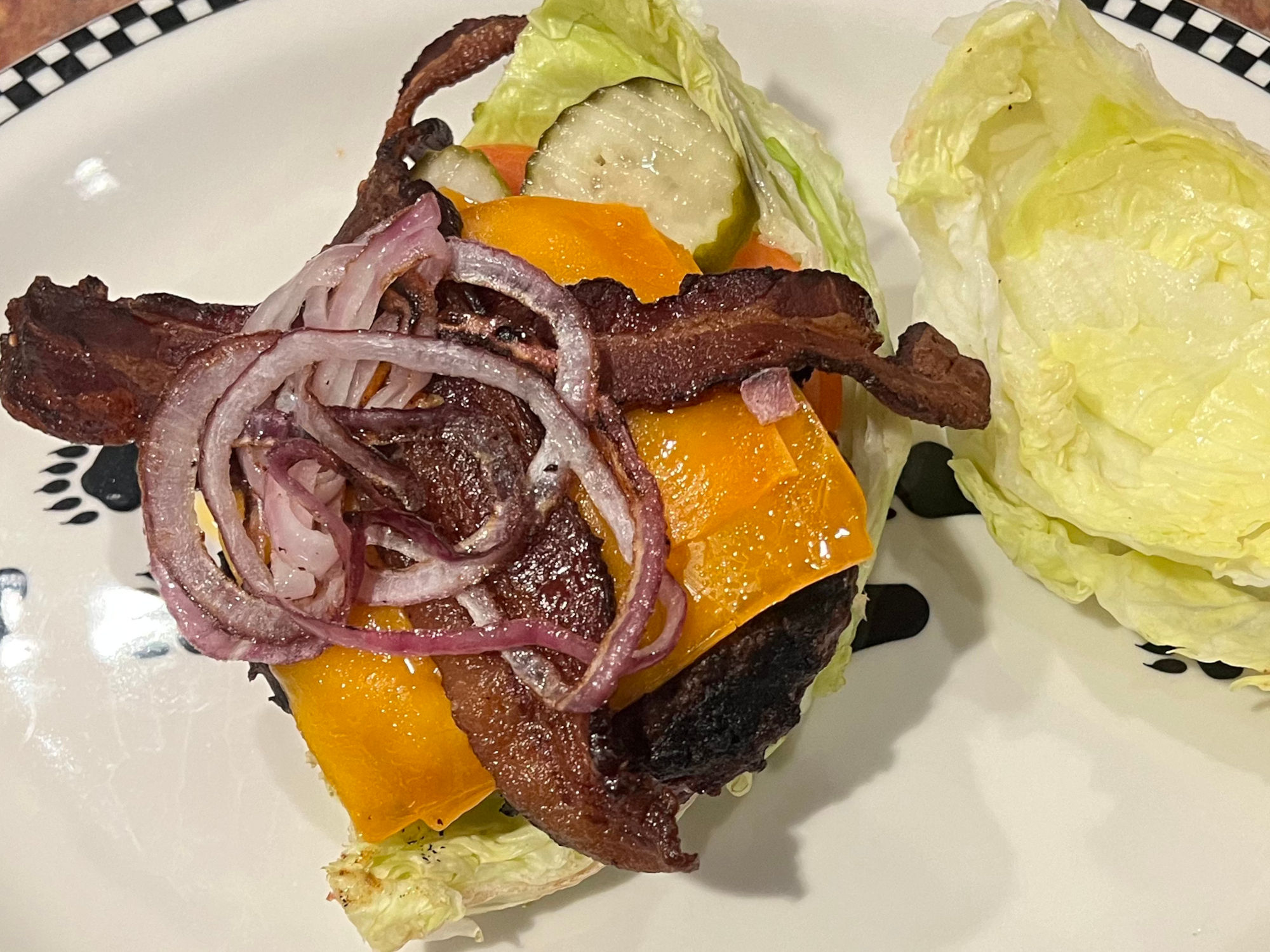 Black Bear Diner Keto Burger