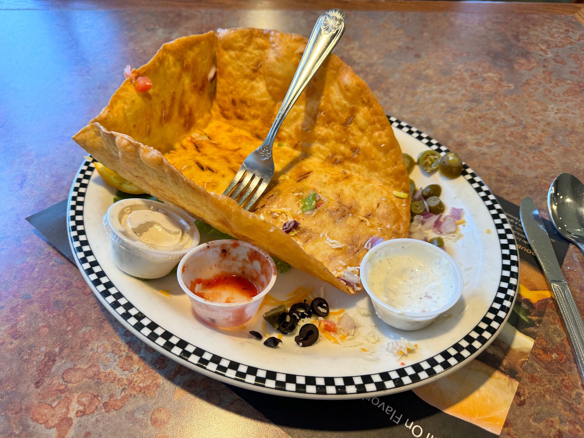Black Bear Diner Taco Salad Shell