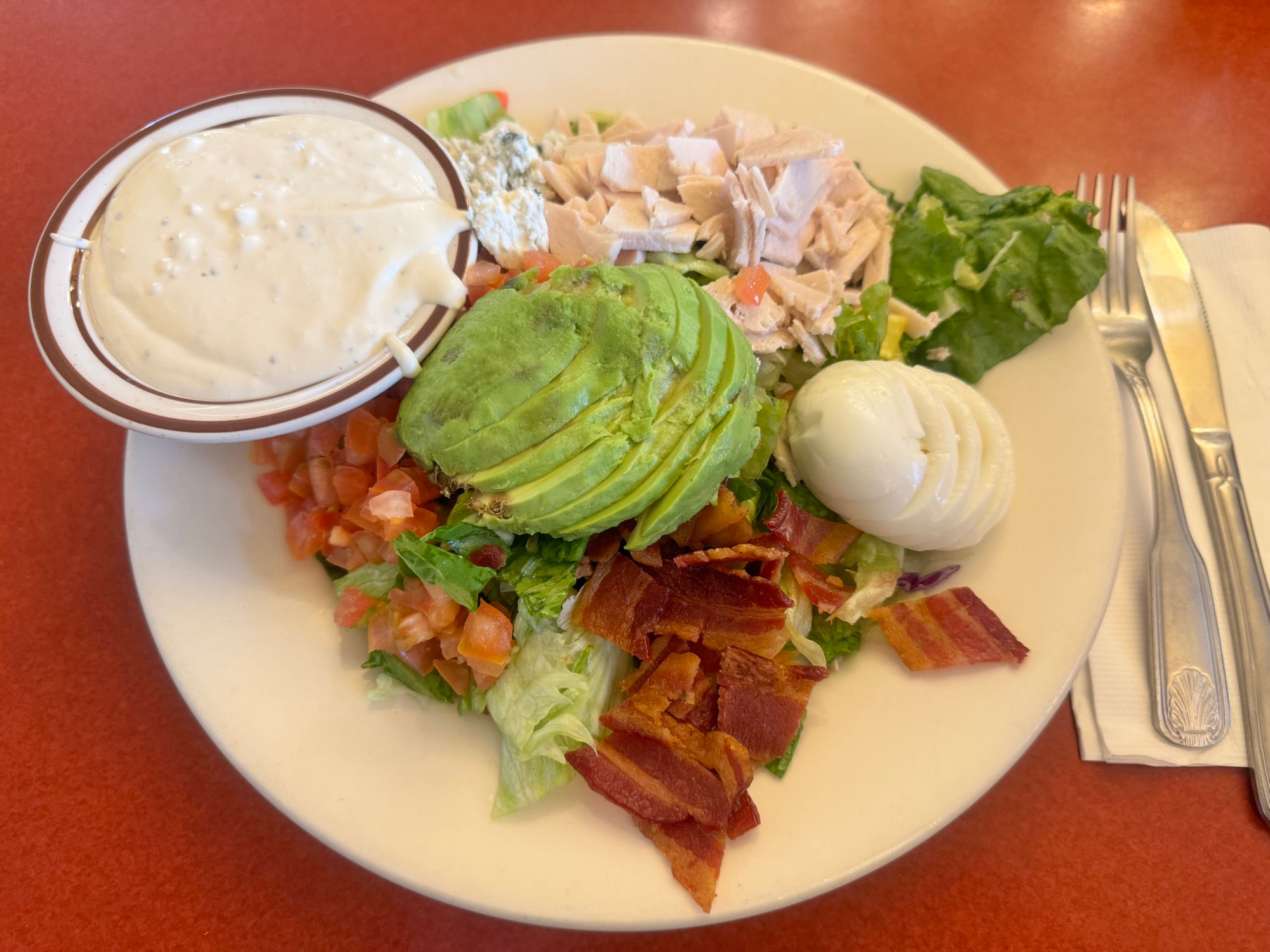 Classic Cobb Salad Bob's Big Boy Keto Classic Cobb Salad