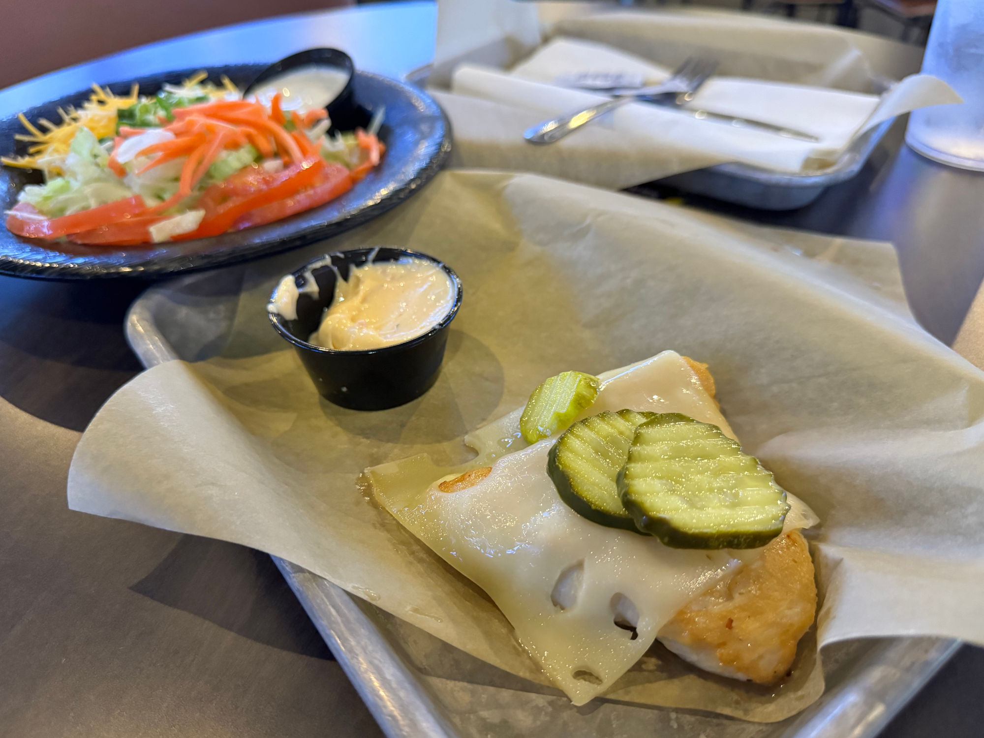 Buffalo Wild Wings Keto Southern Chicken Sandwich