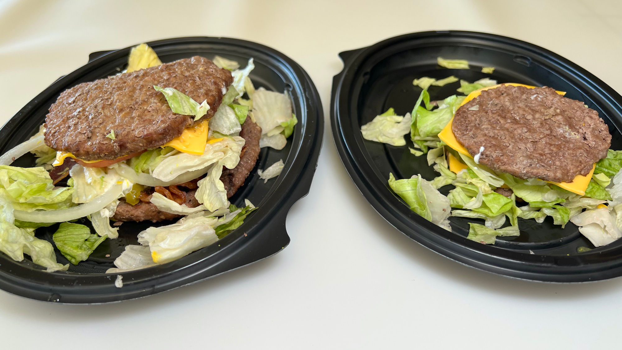 Double Cheeseburger Burger King Keto Double Cheeseburger