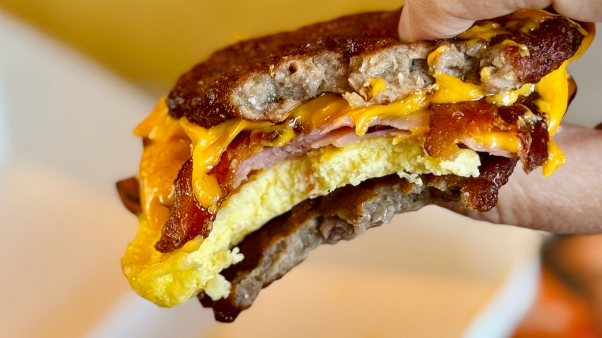 Low Carb Fully Loaded Croissan'wich Burger King Low Carb Fully Loaded Croissan'wich