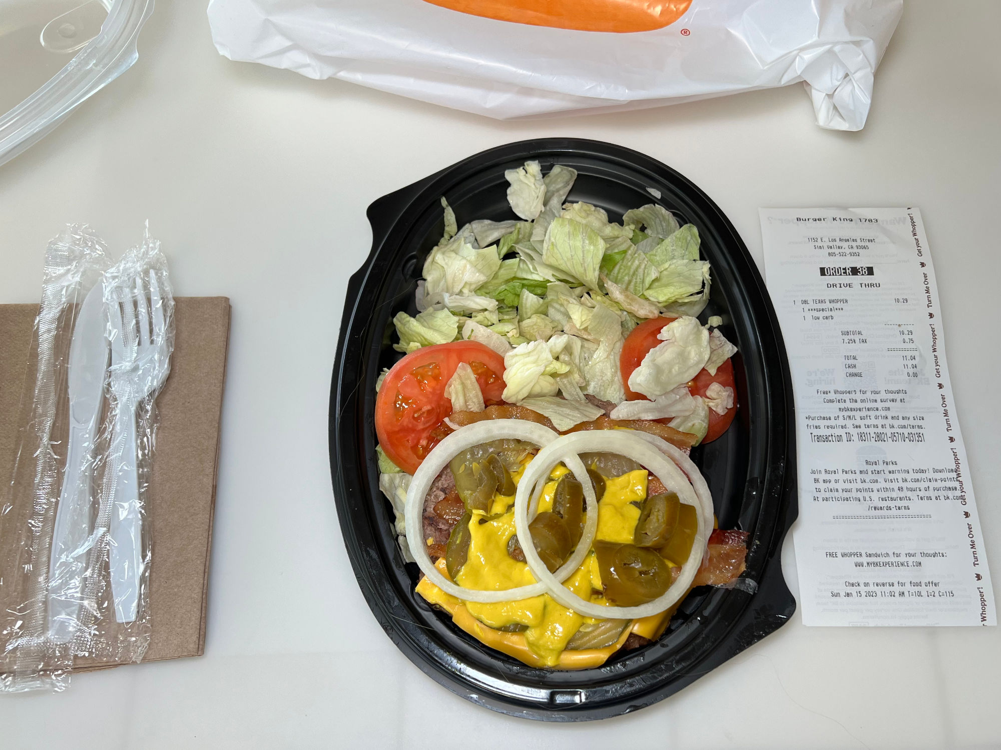 Double Texas Whopper Low Carb Burger King Keto Double Texas Whopper Low Carb
