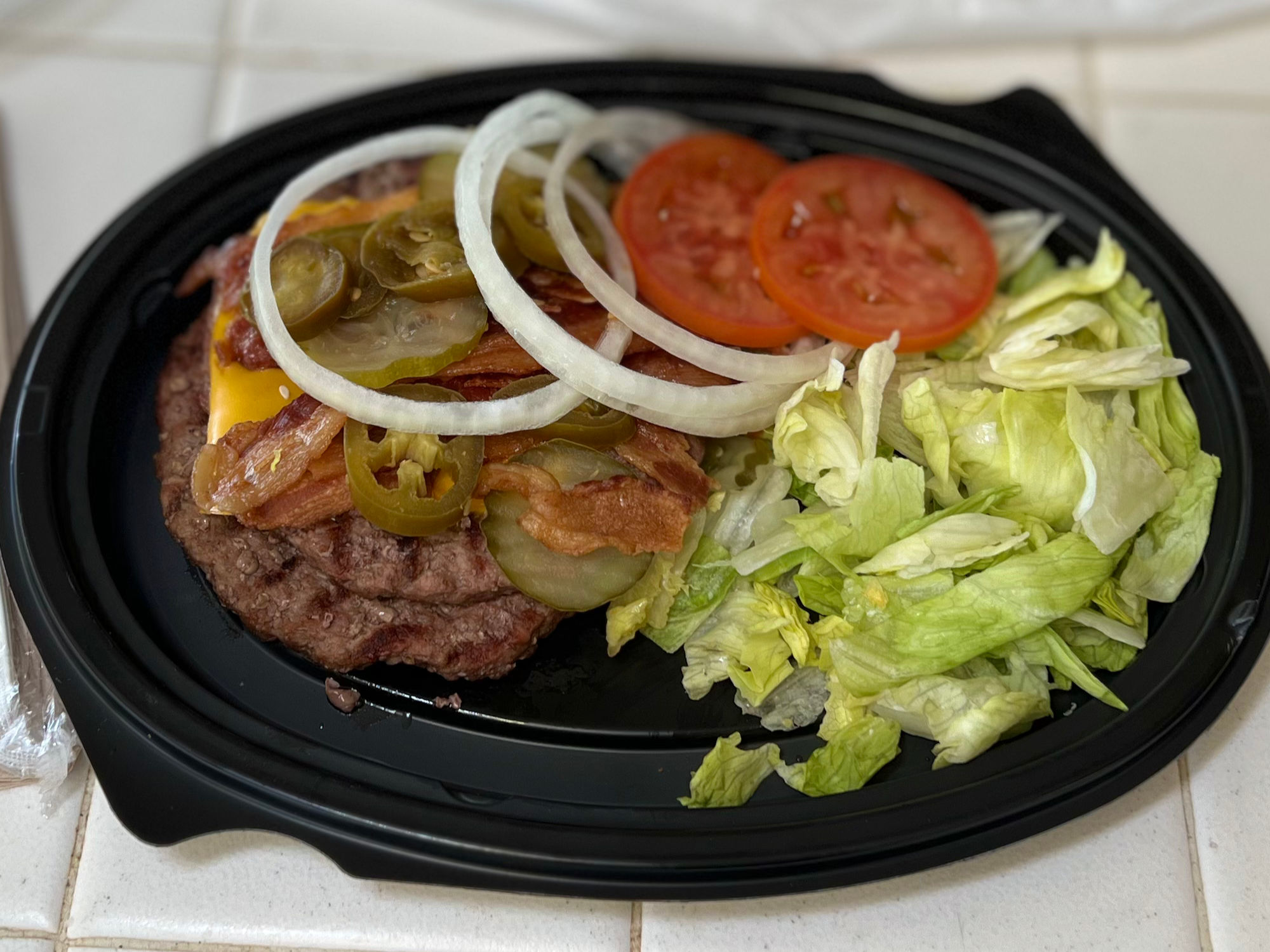 Texas Whopper Burger King Keto Texas Whopper
