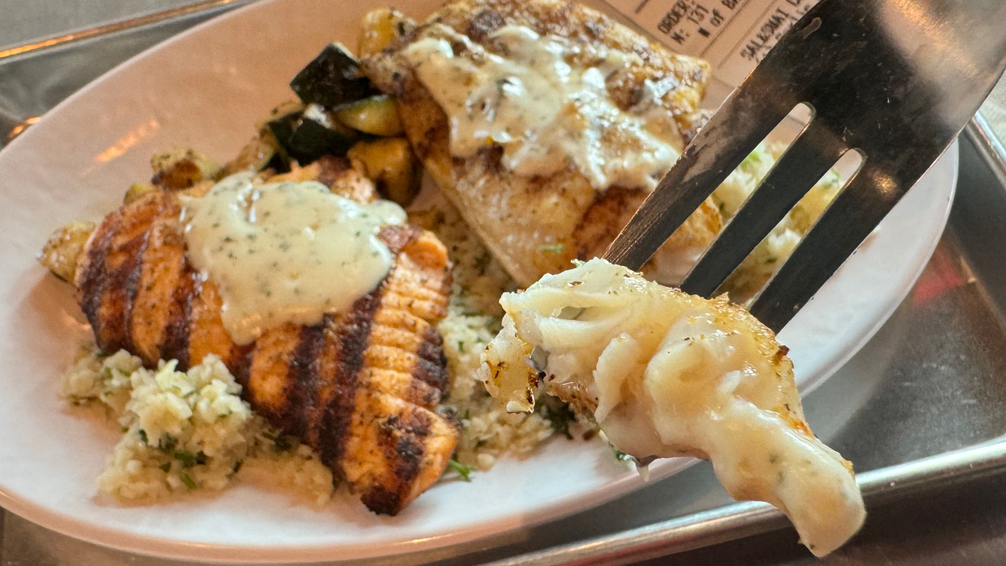 California Fish Grill Keto Salmon & Swai Combo