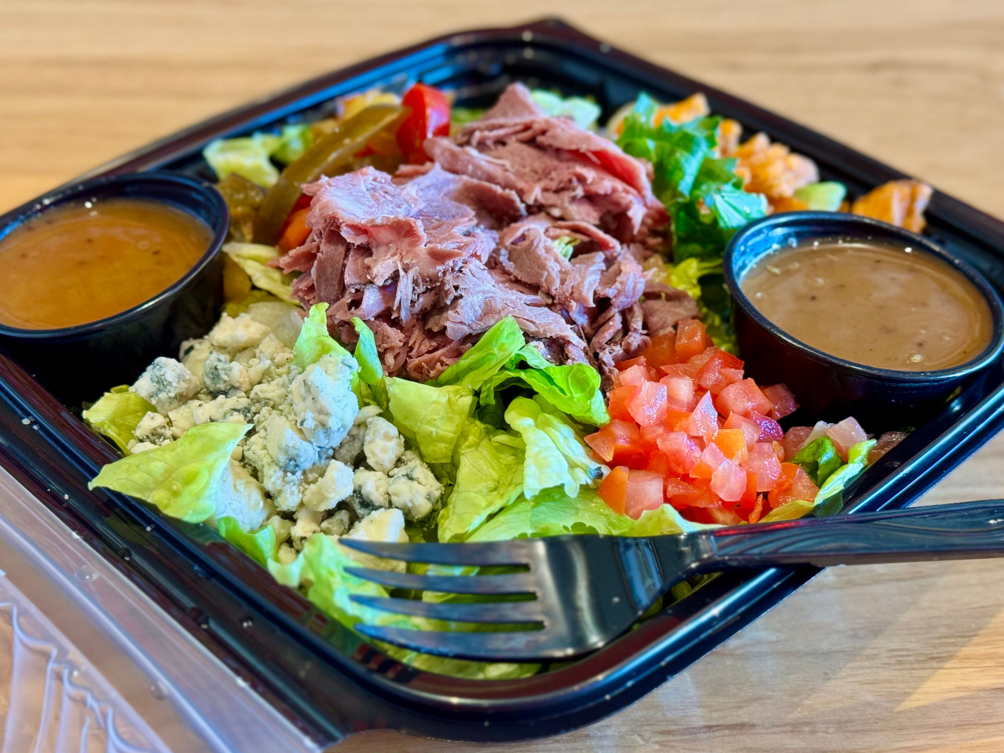 American Wagyu & Bleu Salad Capriotti's American Wagyu & Bleu Salad