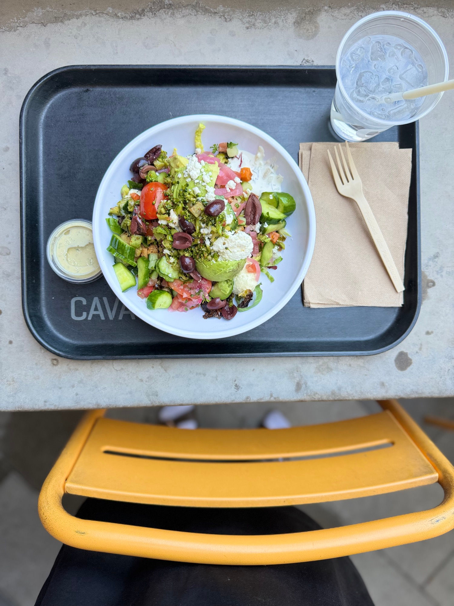 Cava Keto Splended Greens Bowl