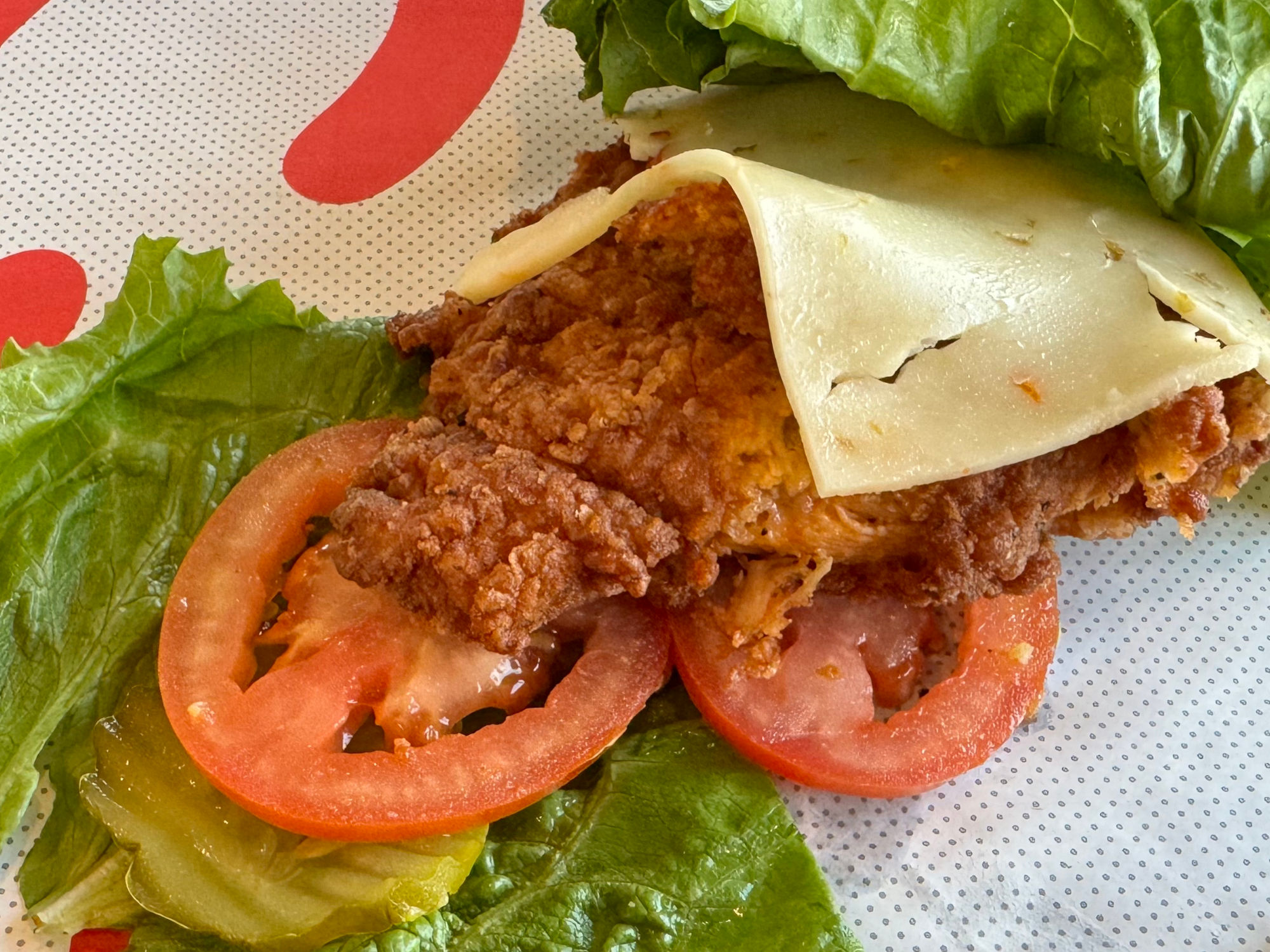 Spicy Deluxe Chick-fil-A Keto Spicy Deluxe