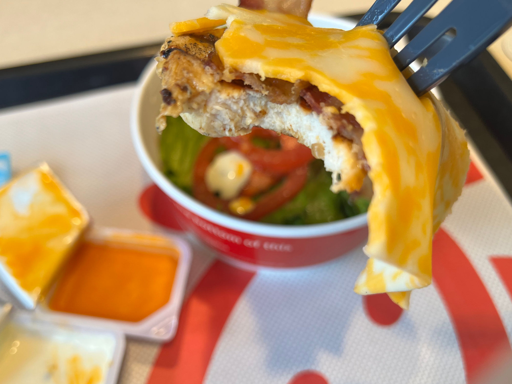 Grilled Chicken Club Chick-fil-A Keto Grilled Chicken Club