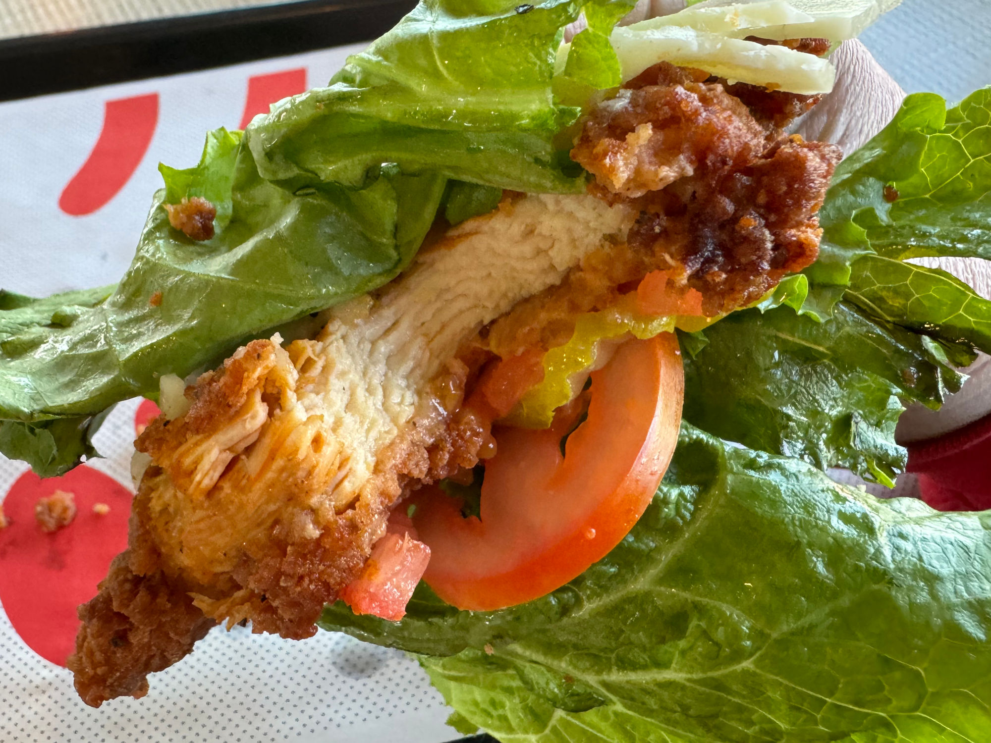 Spicy Deluxe Chick-fil-A Keto Spicy Deluxe