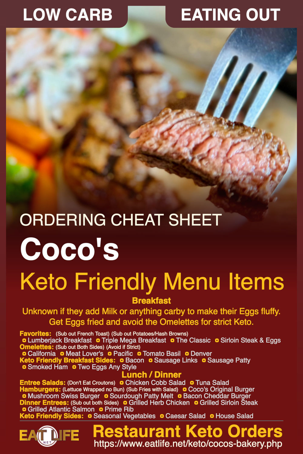 Keto at Coco's