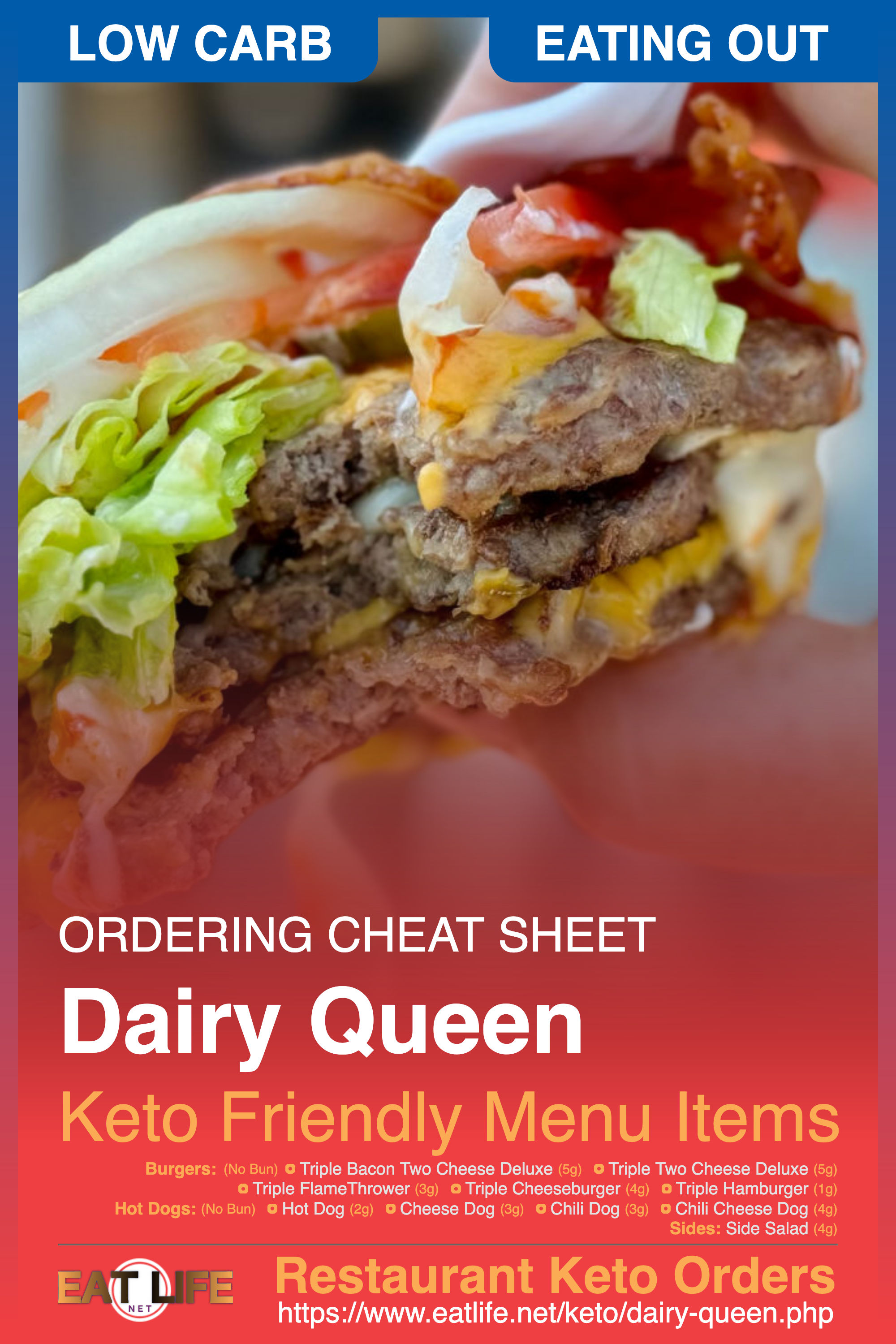 Keto at Dairy Queen