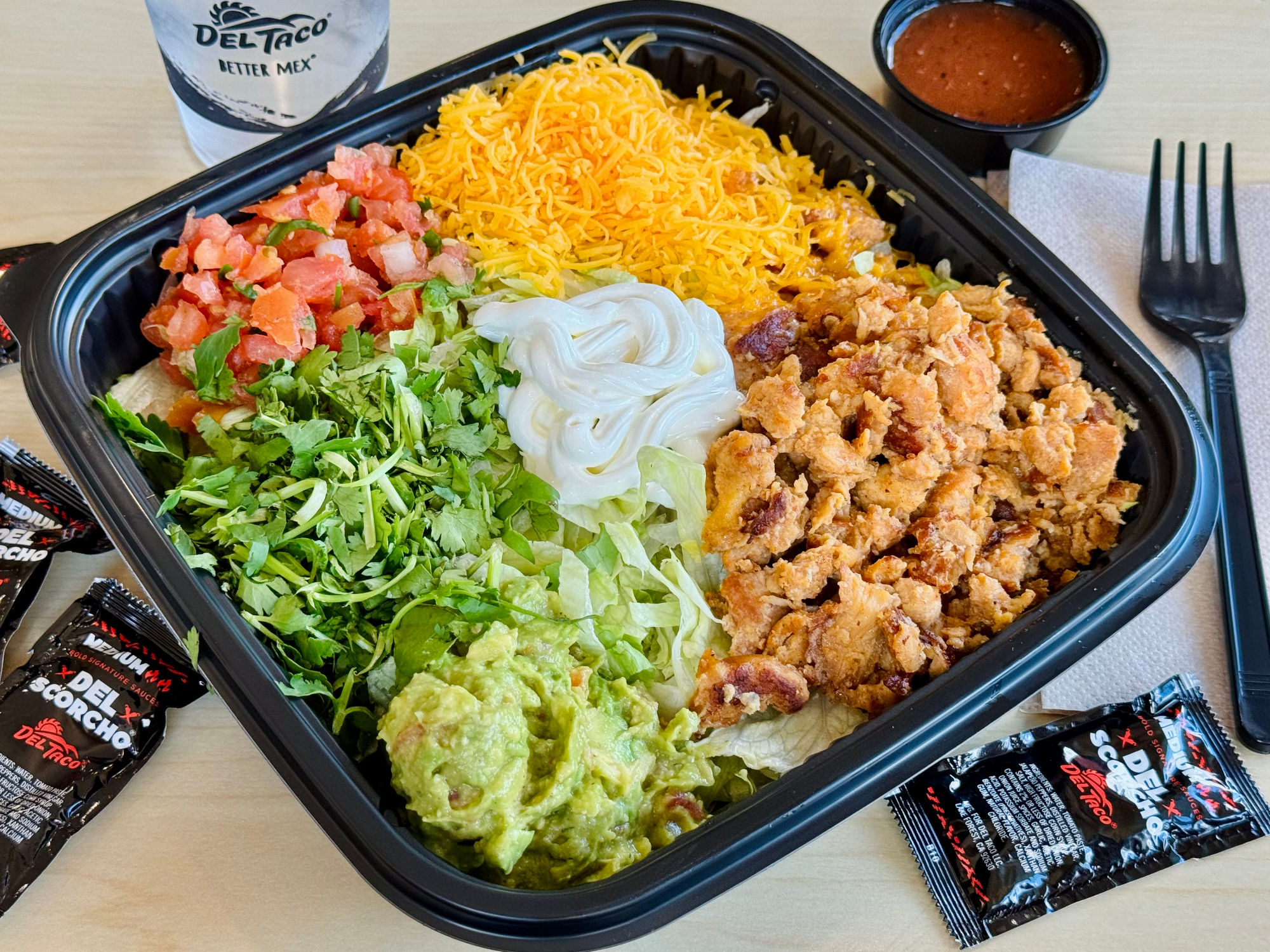 Del Taco Chicken Salad