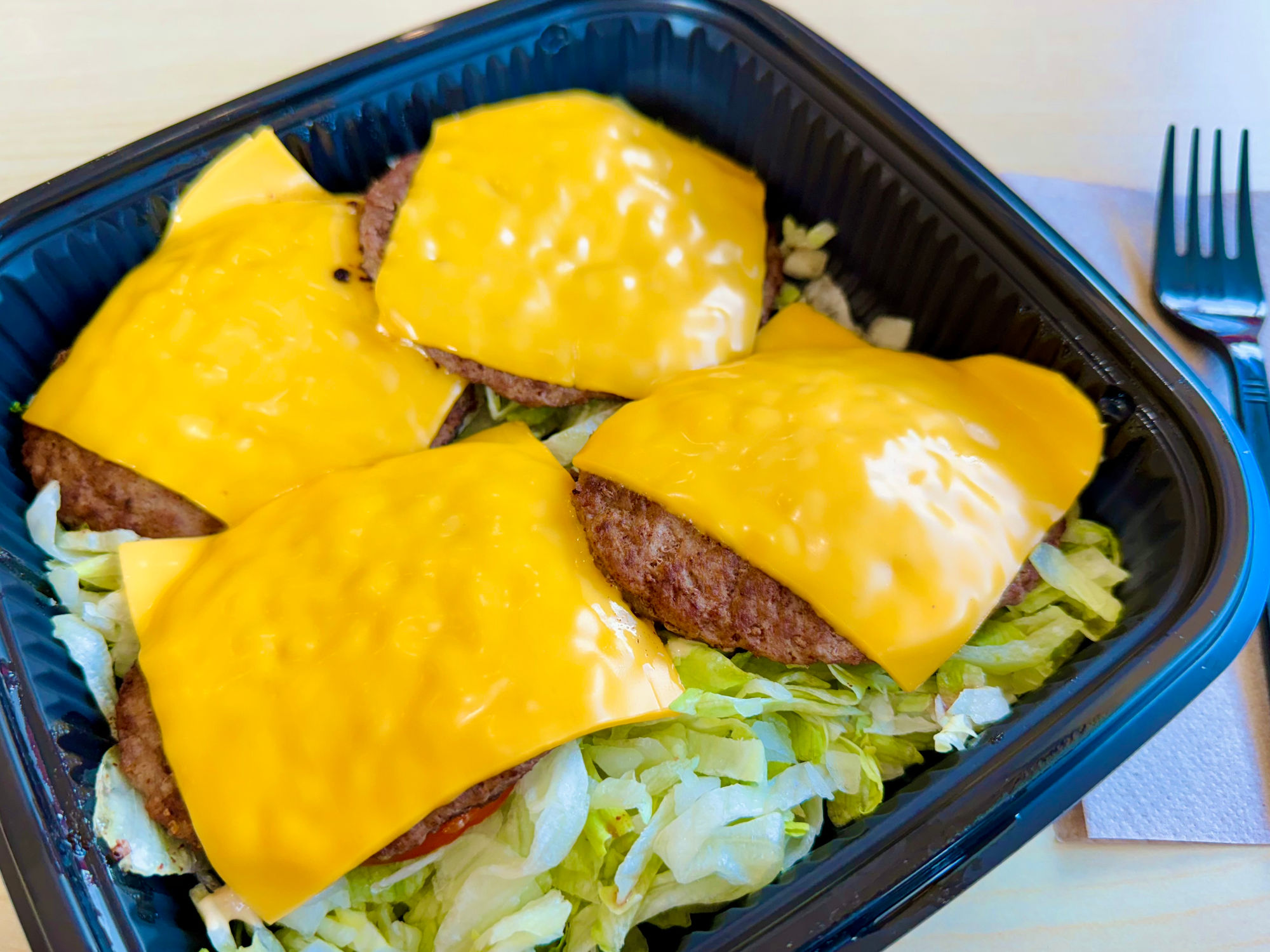 Del Taco Double Del Cheeseburgers