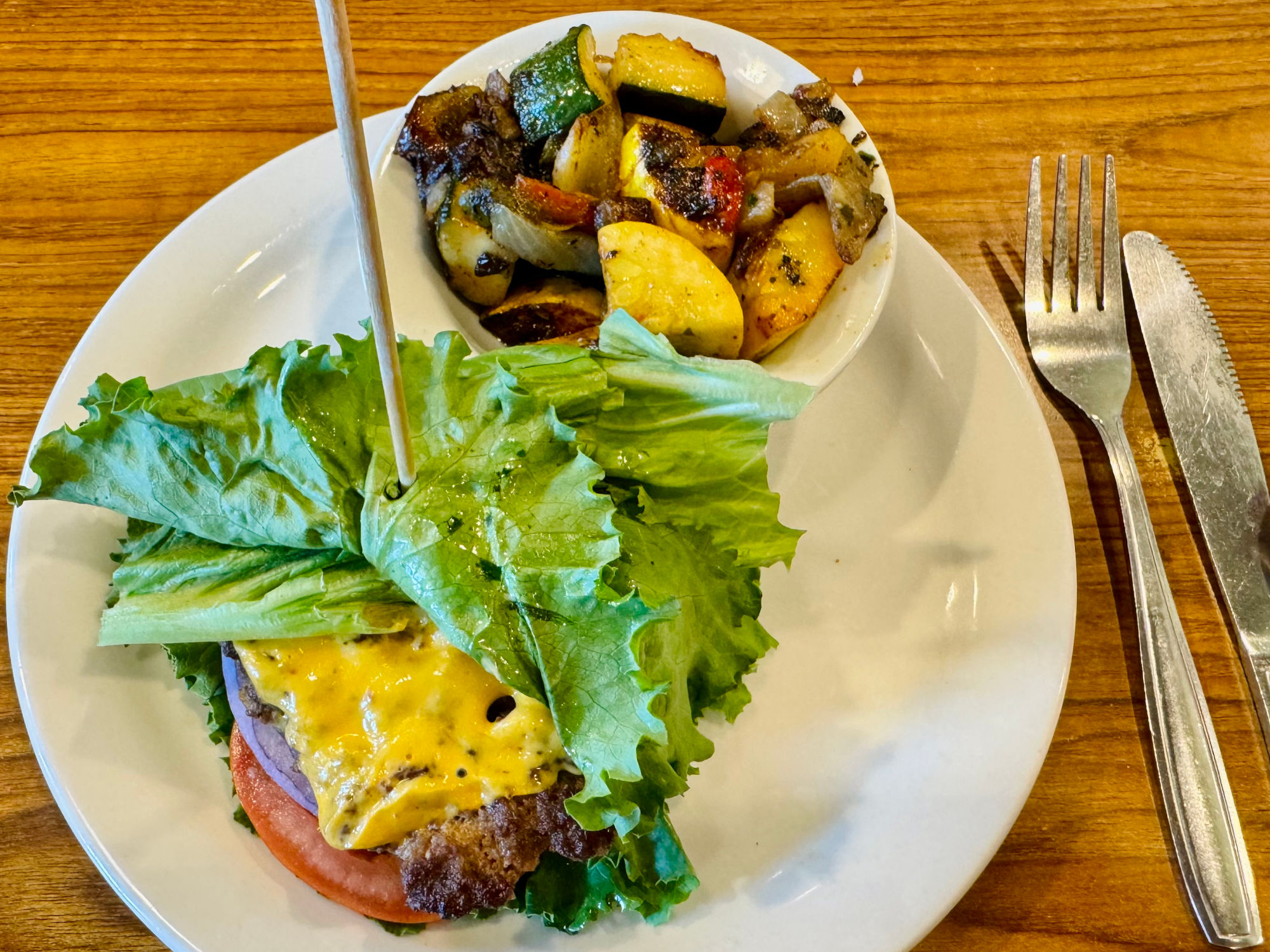 Keto Single Cheeseburger Denny's Keto Single Cheeseburger
