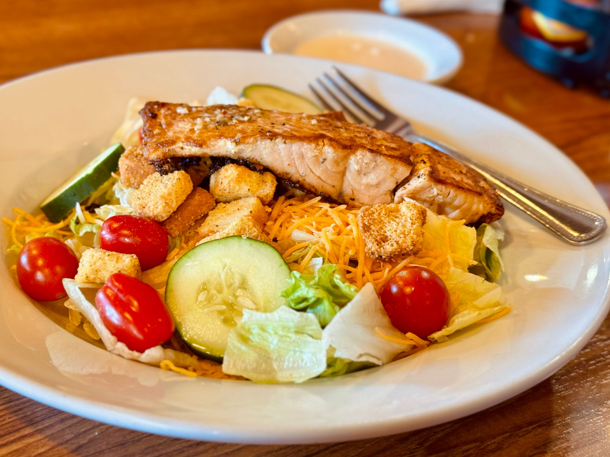 Salmon Salad Your Way Denny's Salmon Salad Your Way