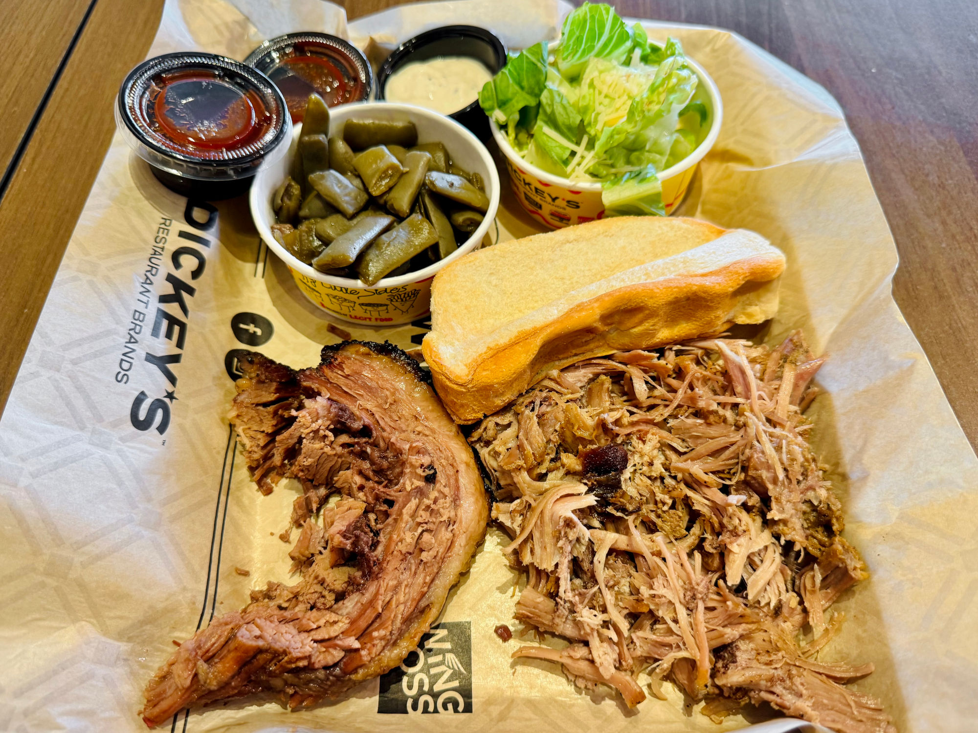 2 Meat Plate Dickey's BBQ 2 Meat Plate