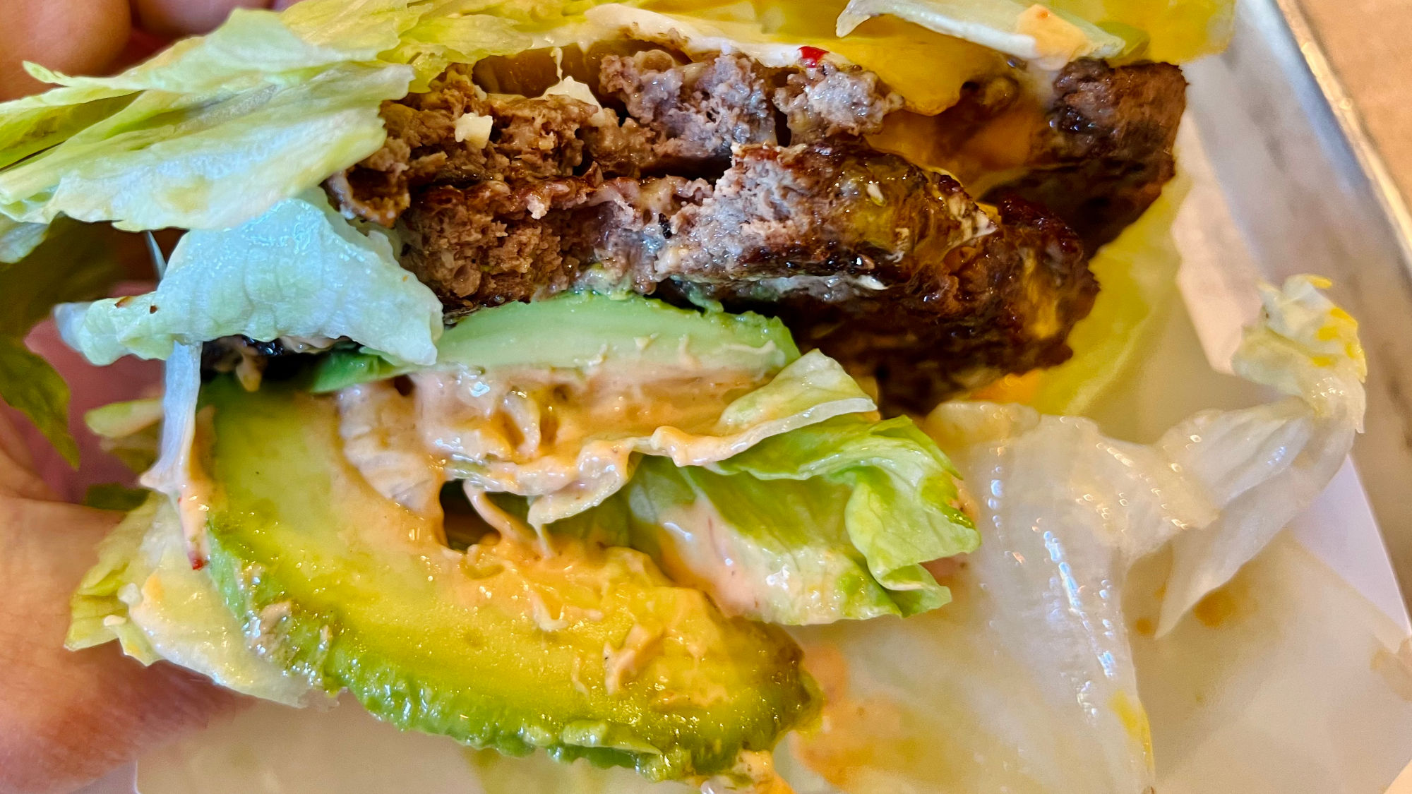 Dog Haus Low Carb Little Mule Burger