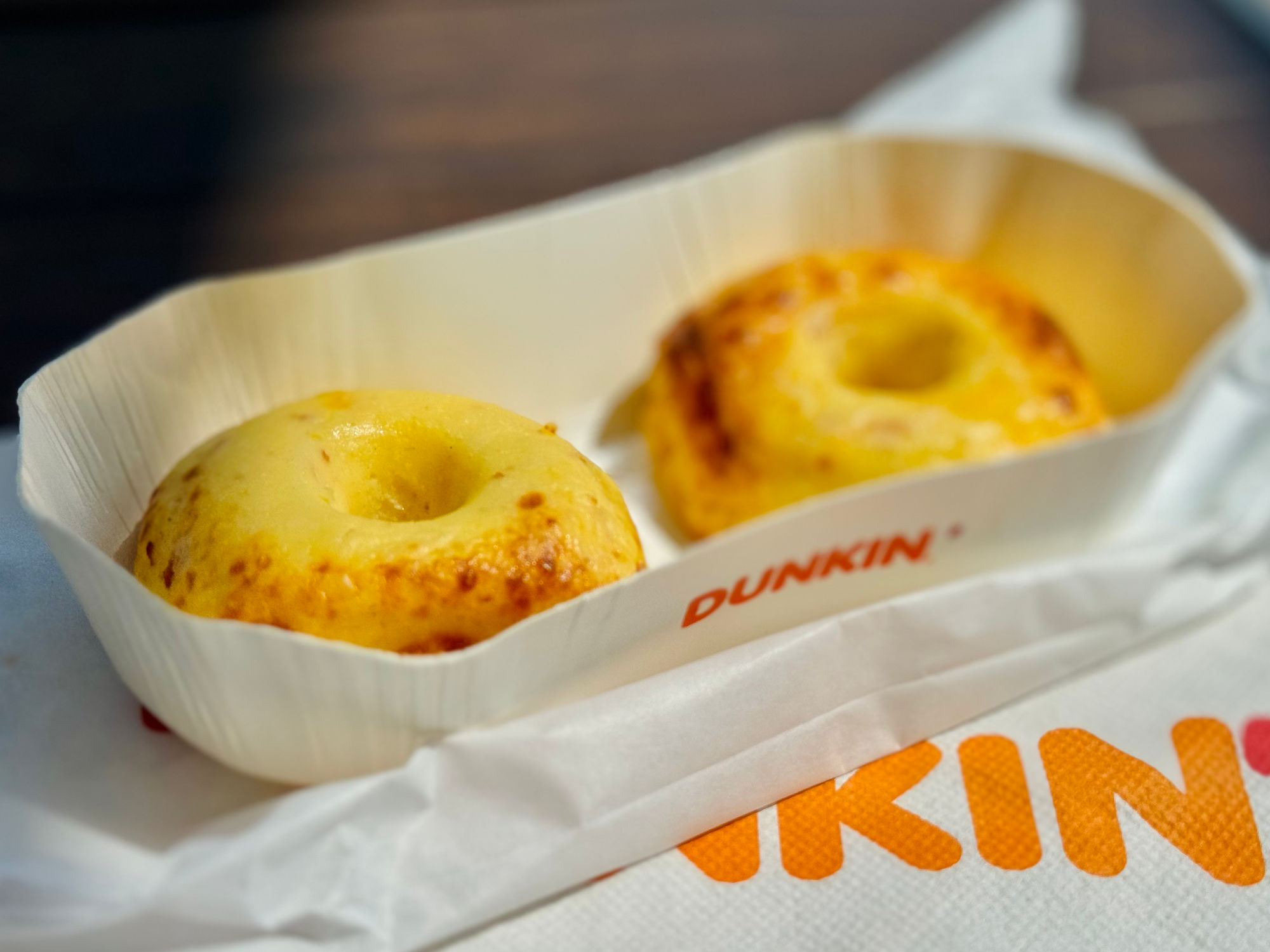 Dunkin' Bacon & Cheddar Omelet Bites