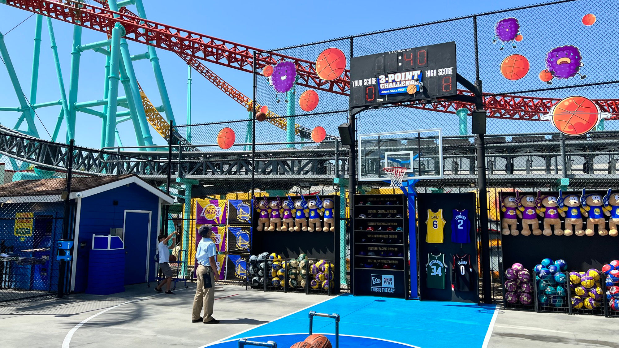 3-Point Challenge Shooting 3-Point Challenge Shooting