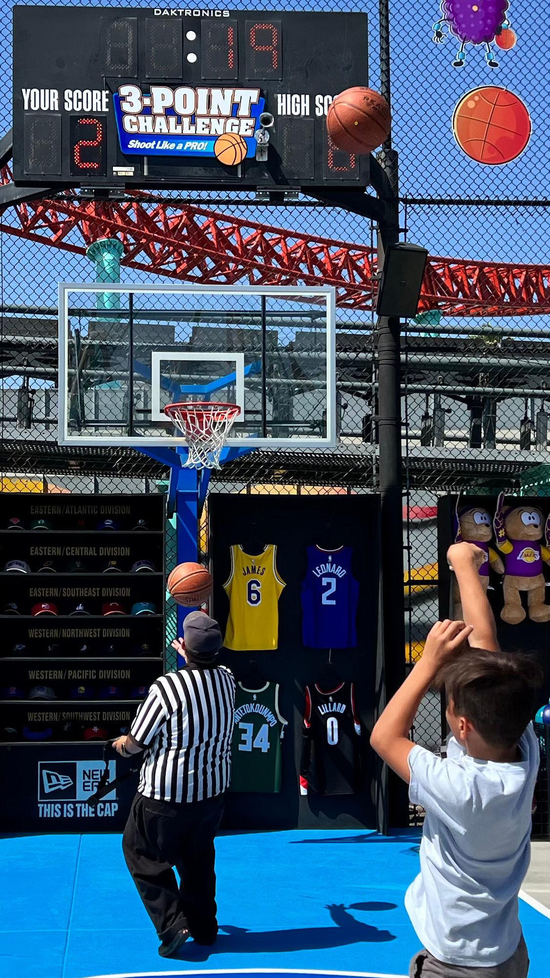 3-Point Challenge Shooting 3-Point Challenge Shooting
