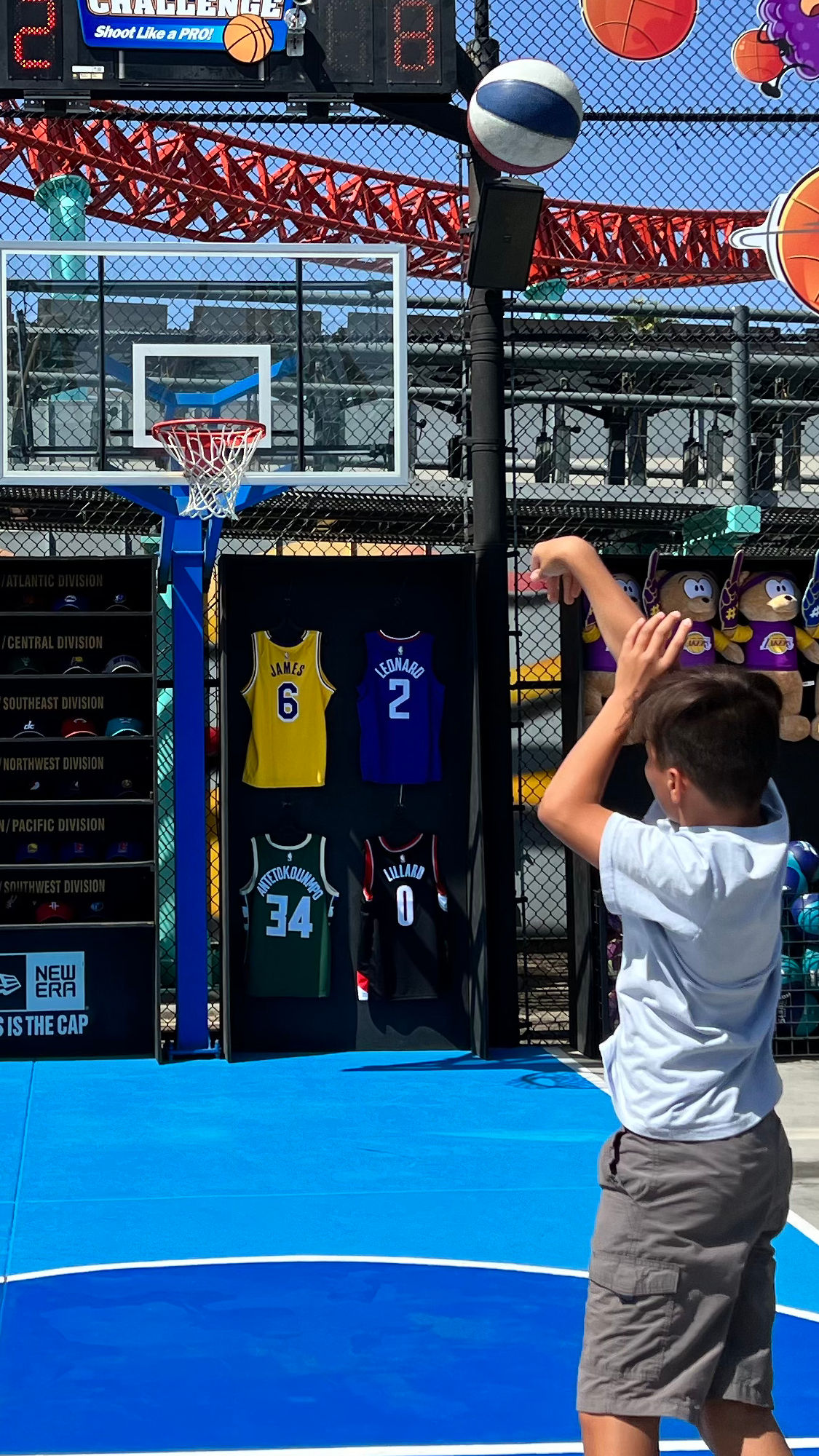 3-Point Challenge Shooting 3-Point Challenge Shooting