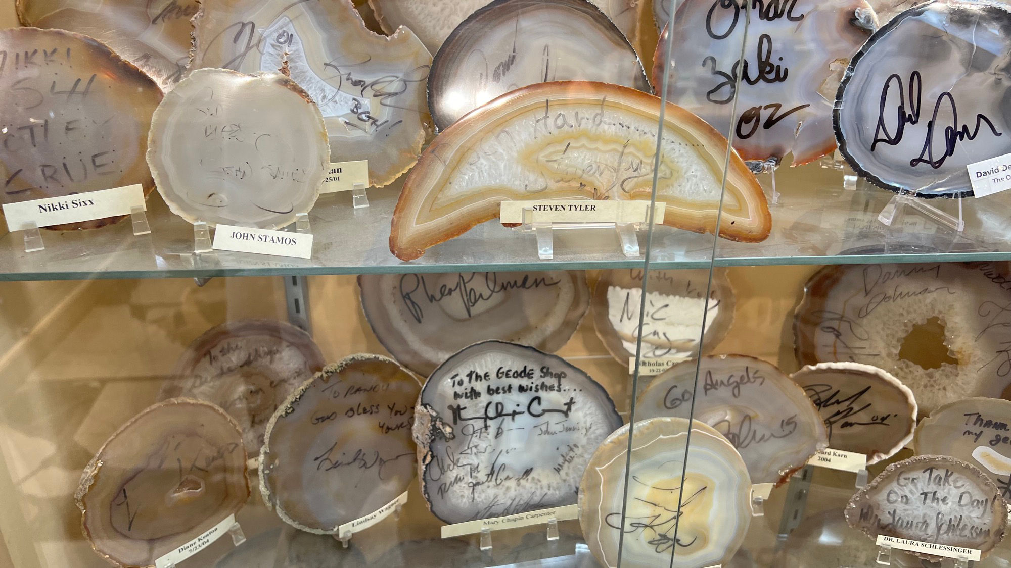 Geode Shop Autographs