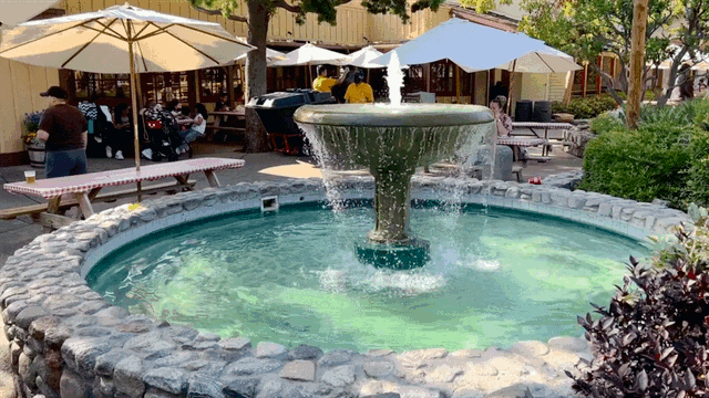 Ghost Town Bakery Fountain