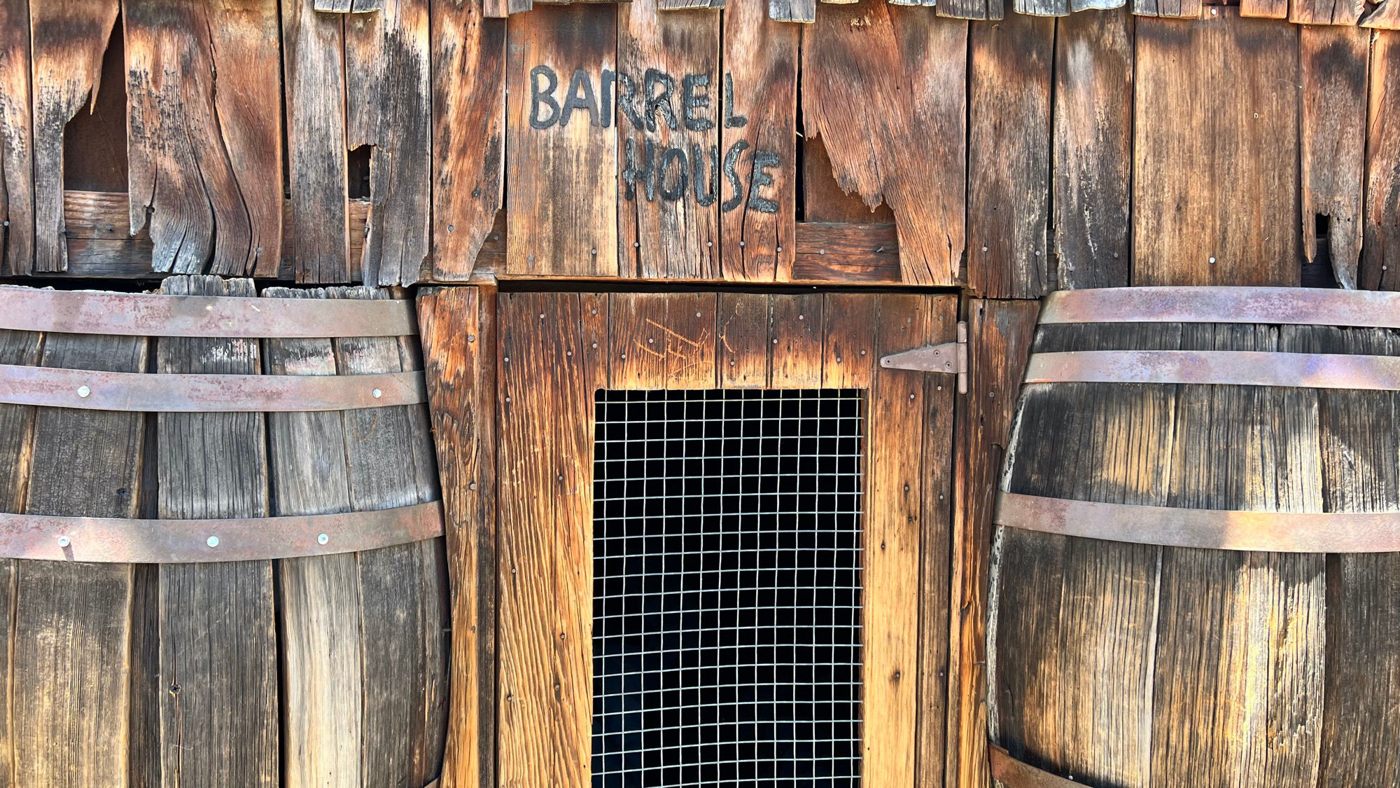 Barrel House Front Door